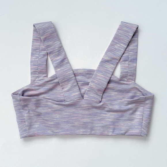 Outdoor Voices Freeform Sports Bra Super Bloom Spacedye - Picture 5 of 9